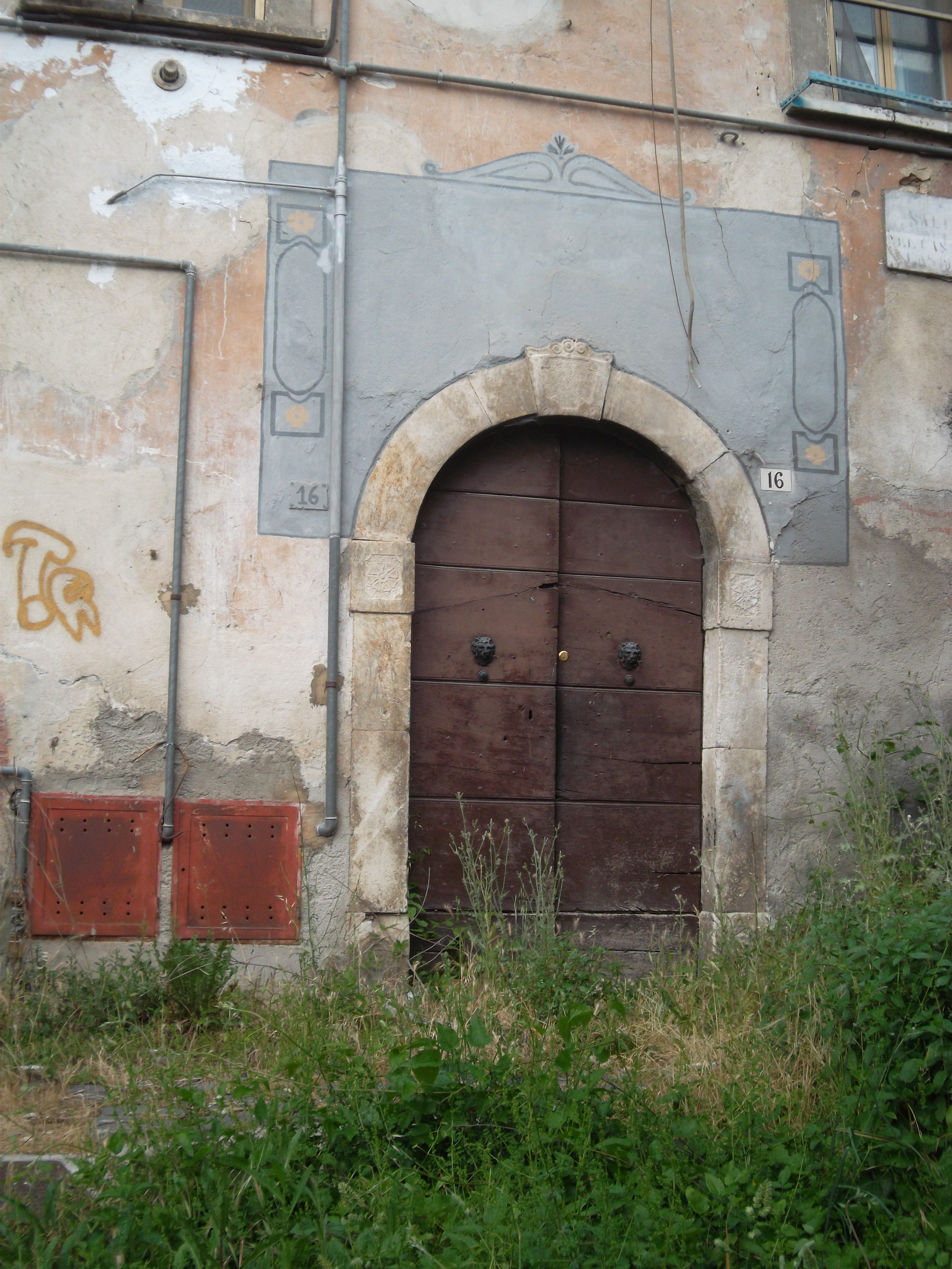 mostra di portale - ambito abruzzese (seconda metà XIX)