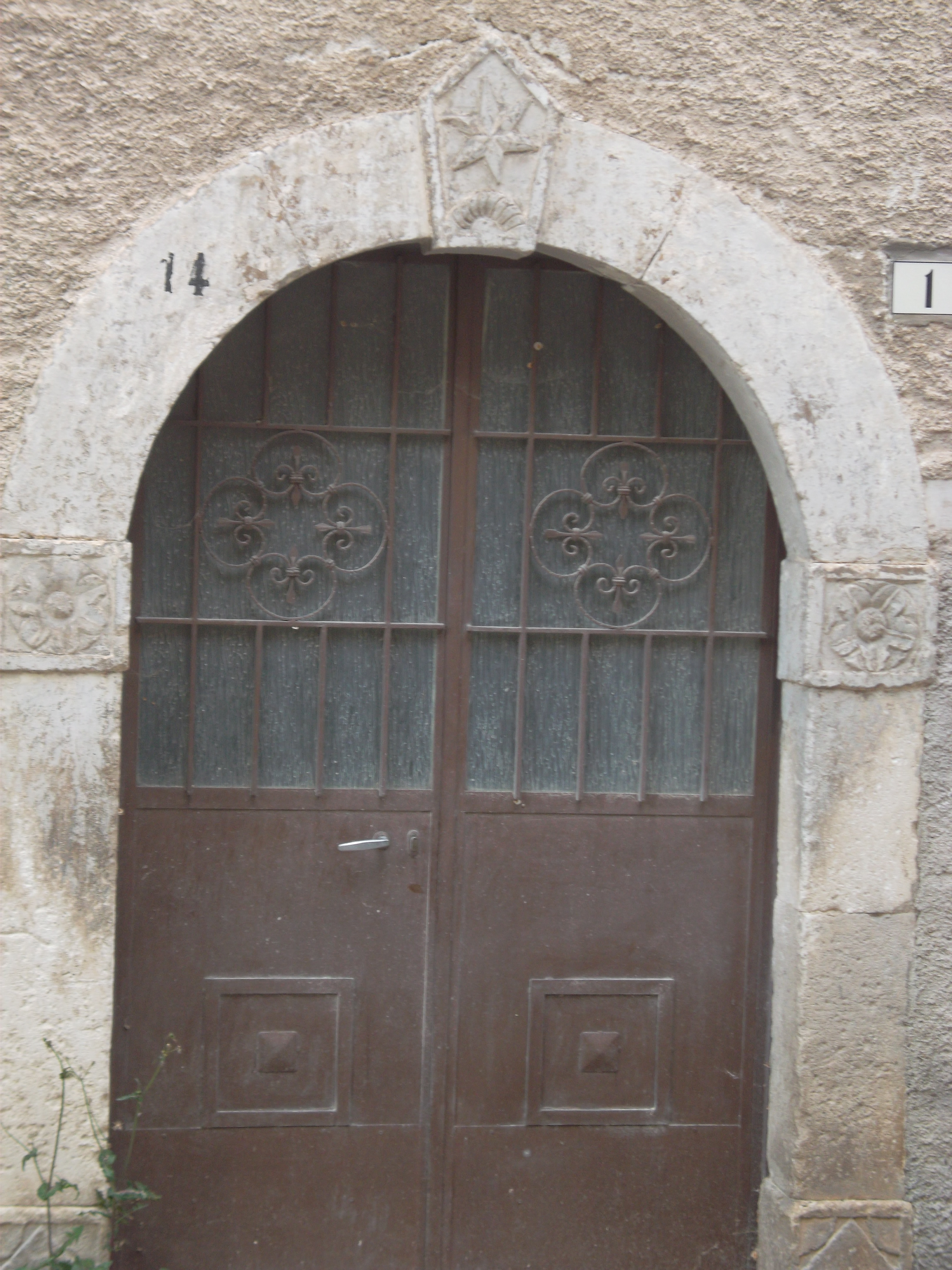 mostra di portale - ambito abruzzese (XIX)