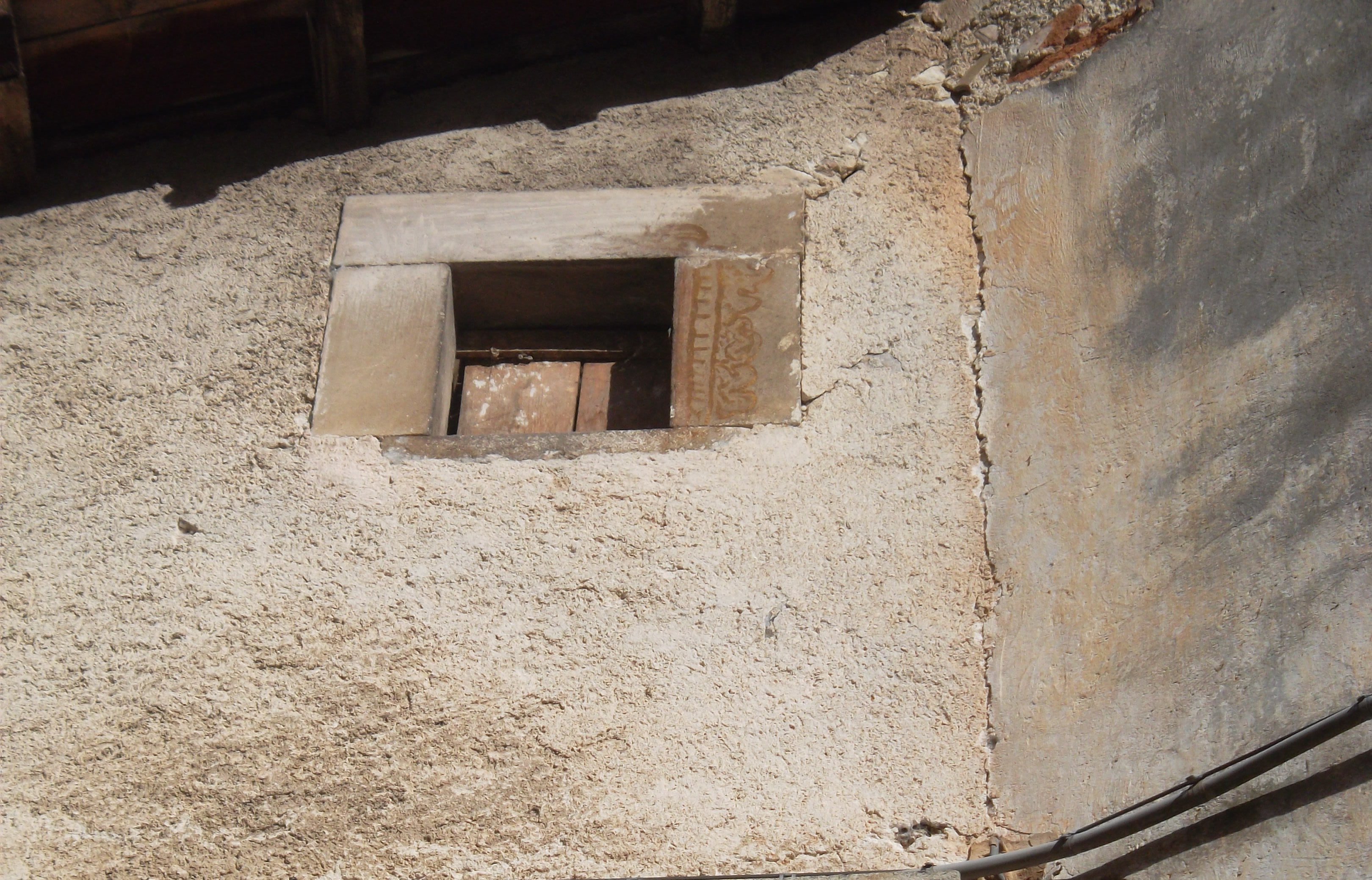 mostra di finestra - ambito abruzzese (XIX)