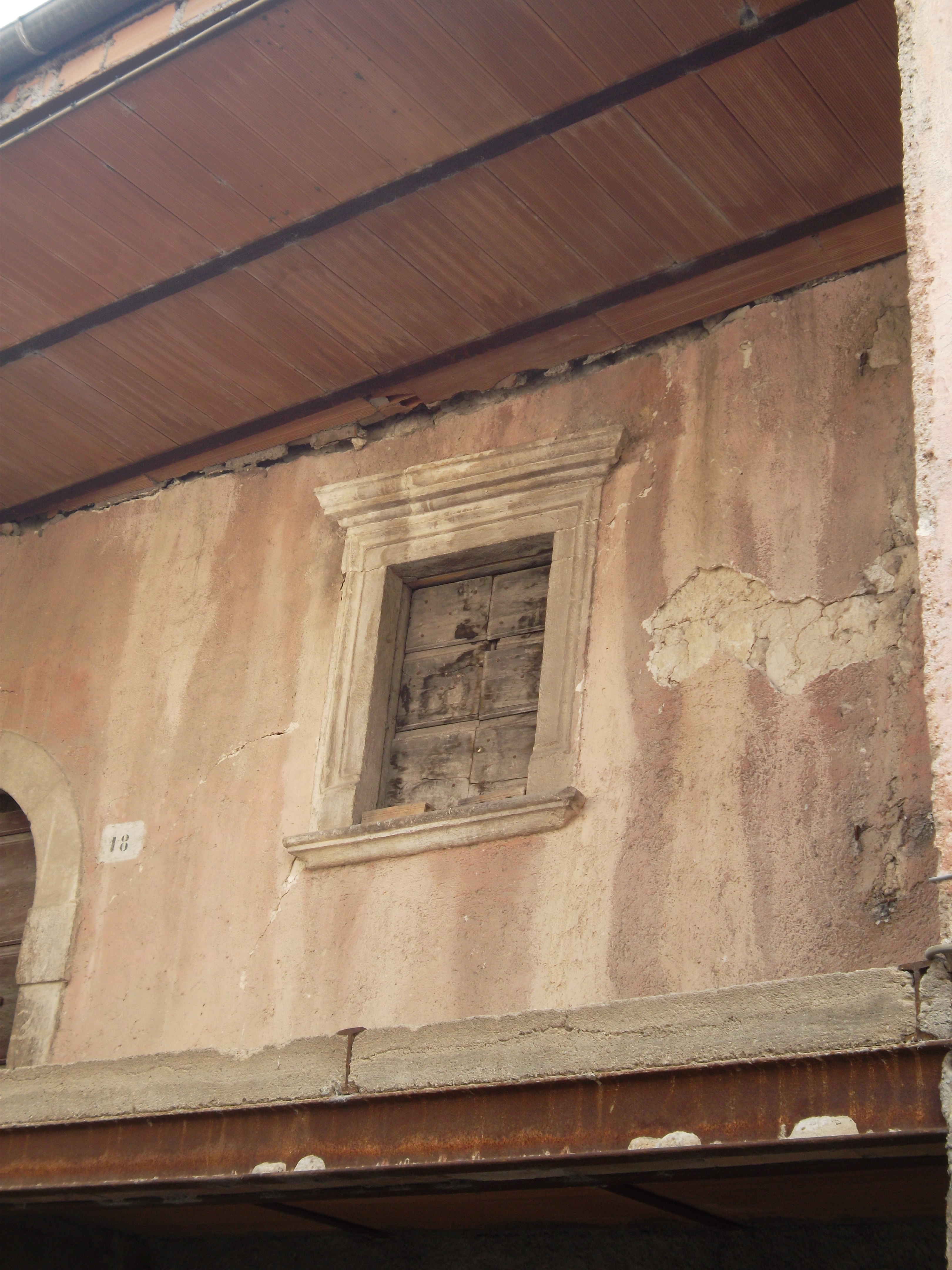 mostra di finestra - ambito abruzzese (XVI-XVII)