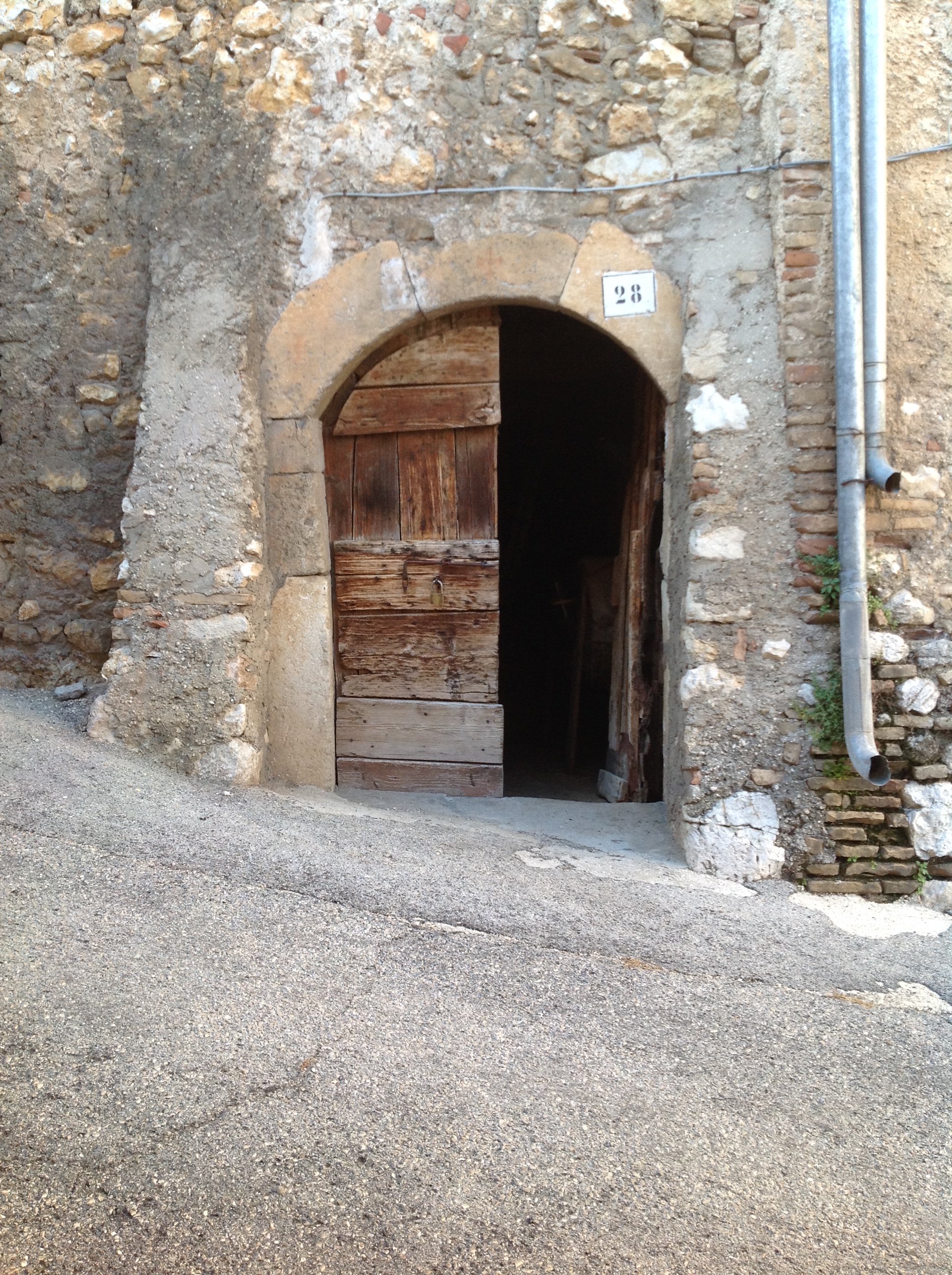 portale, opera isolata - ambito abruzzese (XIX)