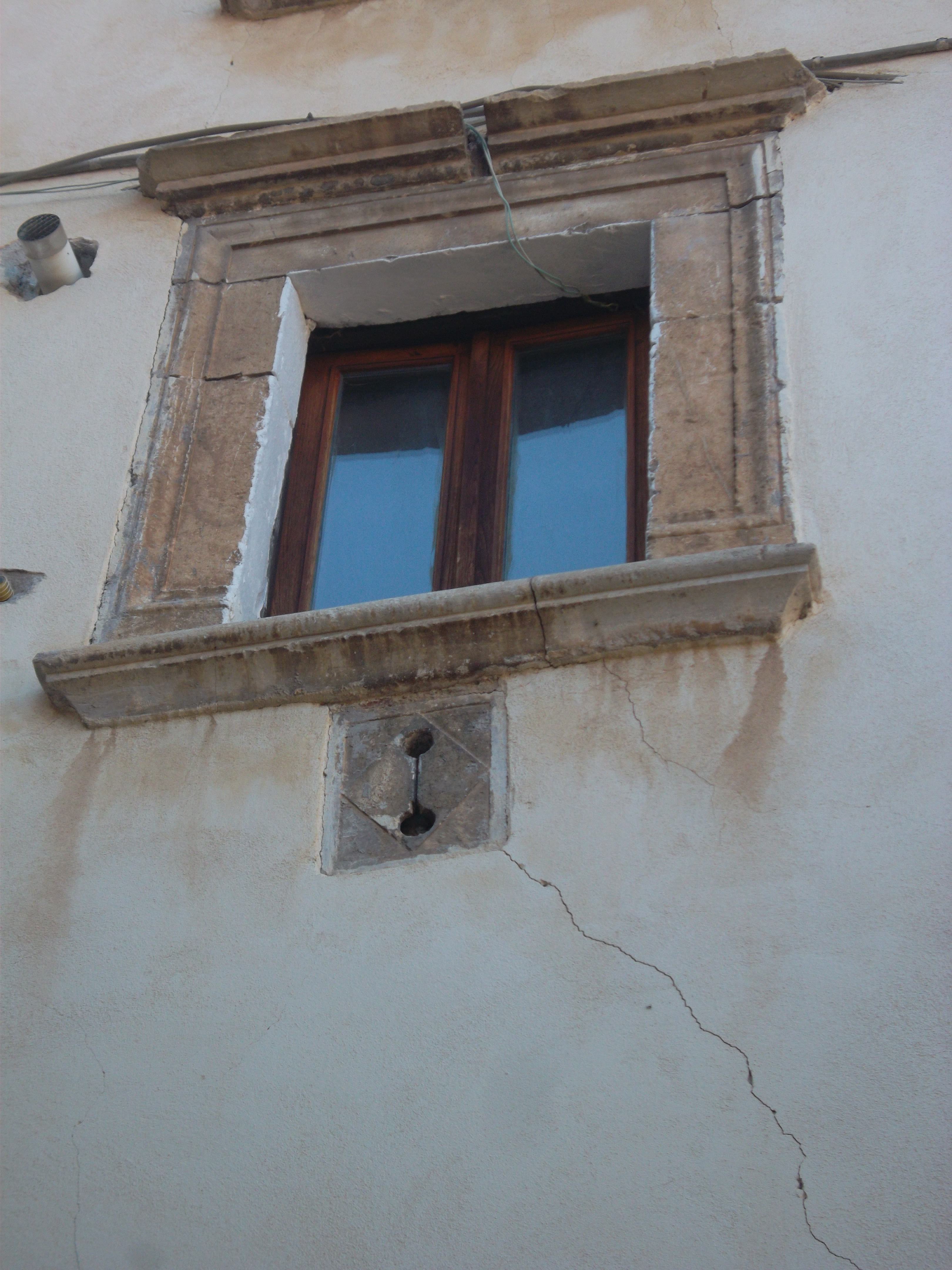 mostra di finestra - ambito abruzzese (XVI-XVII)