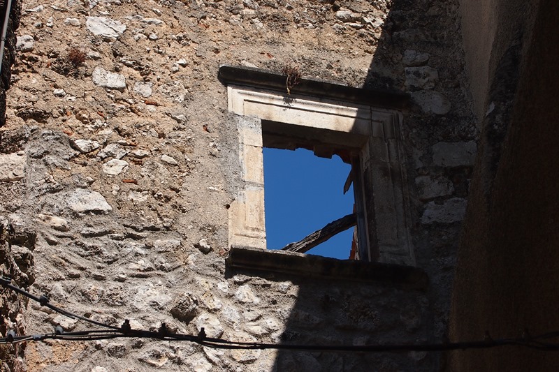 mostra di finestra - ambito abruzzese (XVIII)