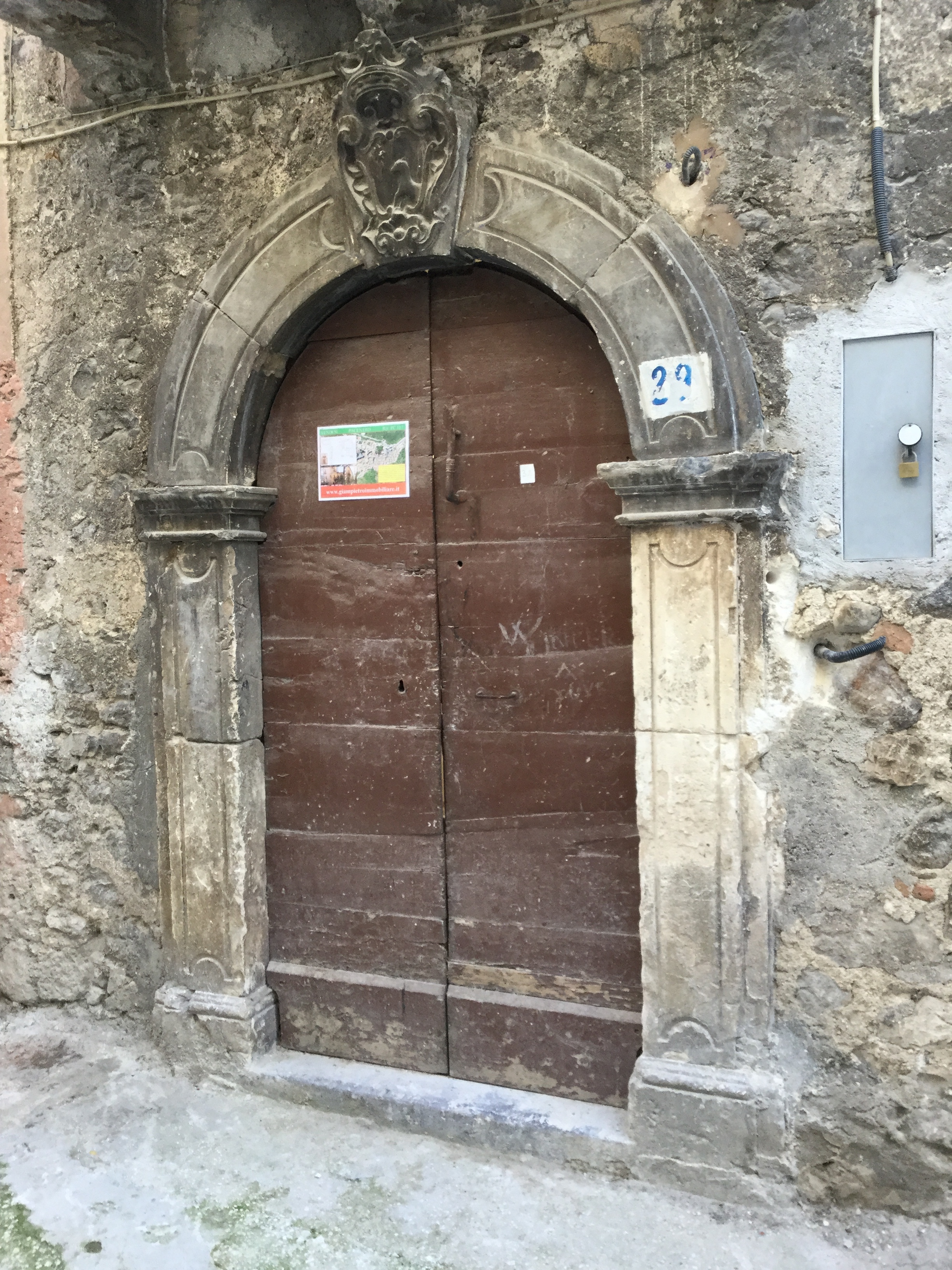 portale - ambito abruzzese (sec. XVIII/ XIX)