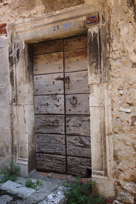 mostra di porta - ambito abruzzese (XVIII)