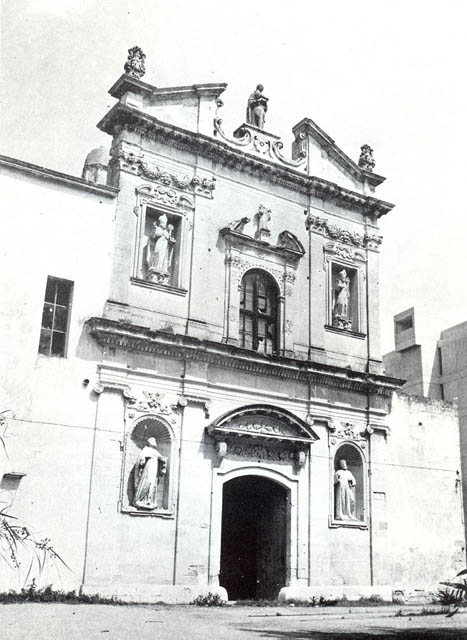 di S. Maria di Ognibene o dei Coronatelli (chiesa) - Lecce (LE)  (XVII)