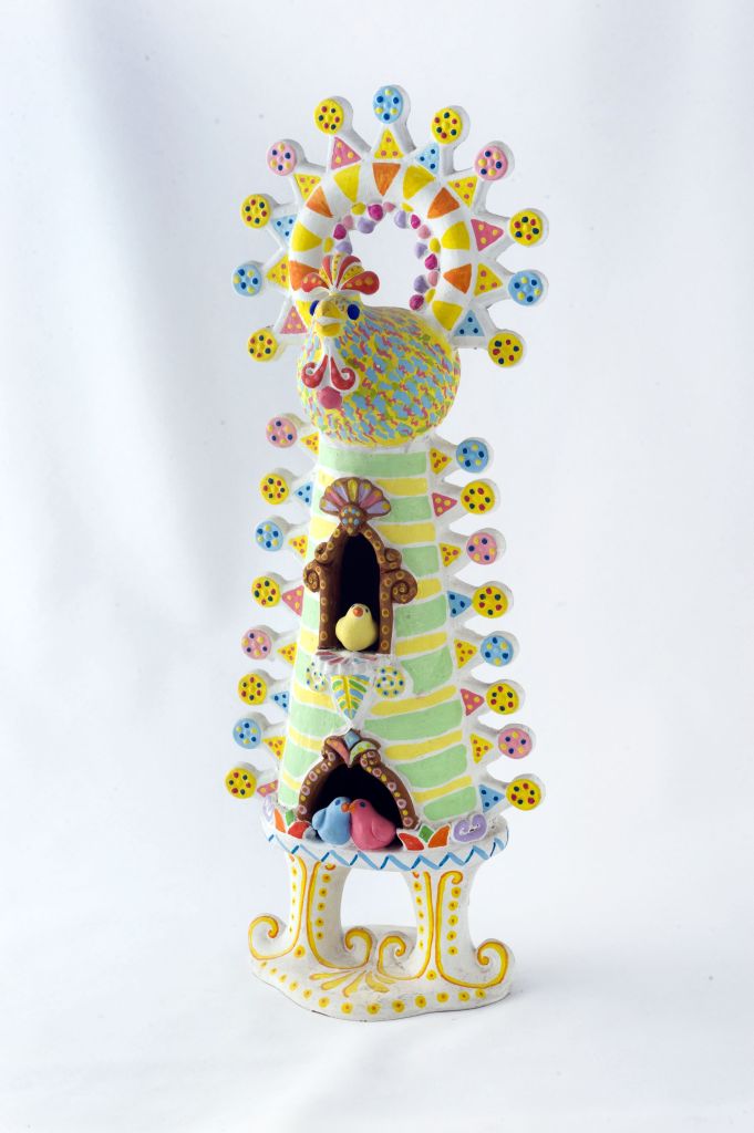 Festa d’amore, Gallo (fischietto, a fessura interna, strumenti musicali) di Gara Tommaso - laboratorio (1995)