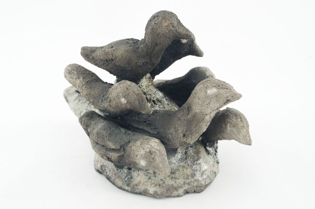 I sette corvi, Corvi (fischietto, a fessura interna, strumenti musicali) di Carrassi Marisa (ceramista) - laboratorio (2005)