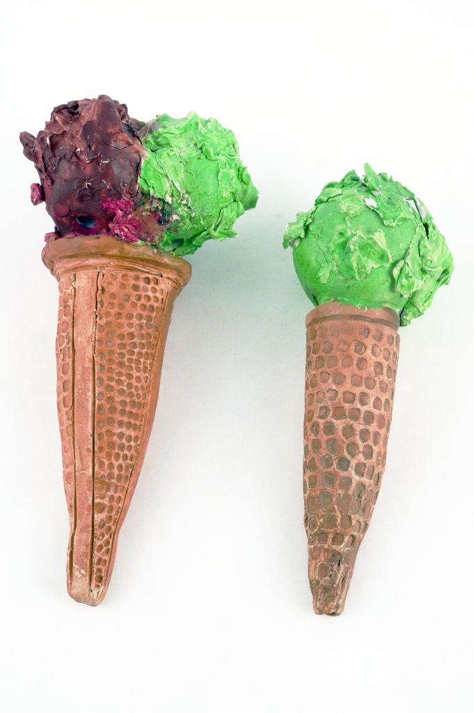 Gelati, gelato (fischietto, a fessura interna, strumenti musicali) di Toniolo Giorgio - laboratorio (2000)