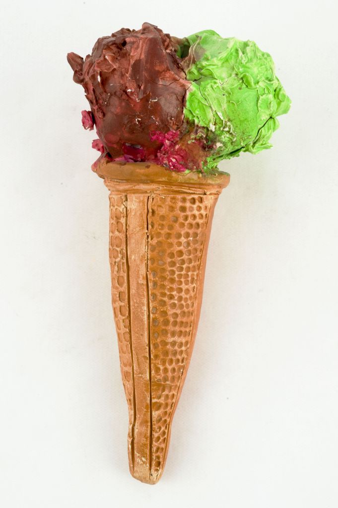 Gelati, gelato (fischietto, a fessura interna, strumenti musicali) di Toniolo Giorgio - laboratorio (2000)