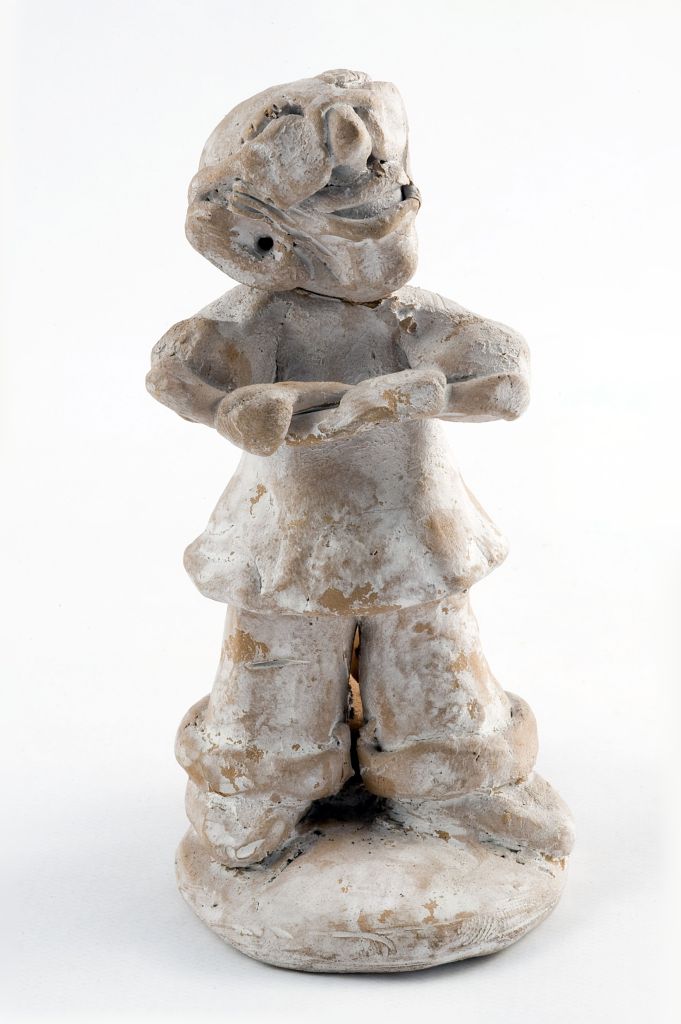 I miei tre zii, figura umana (fischietto, a fessura interna, strumenti musicali) di Sanitate Domenico - scuola (1998)