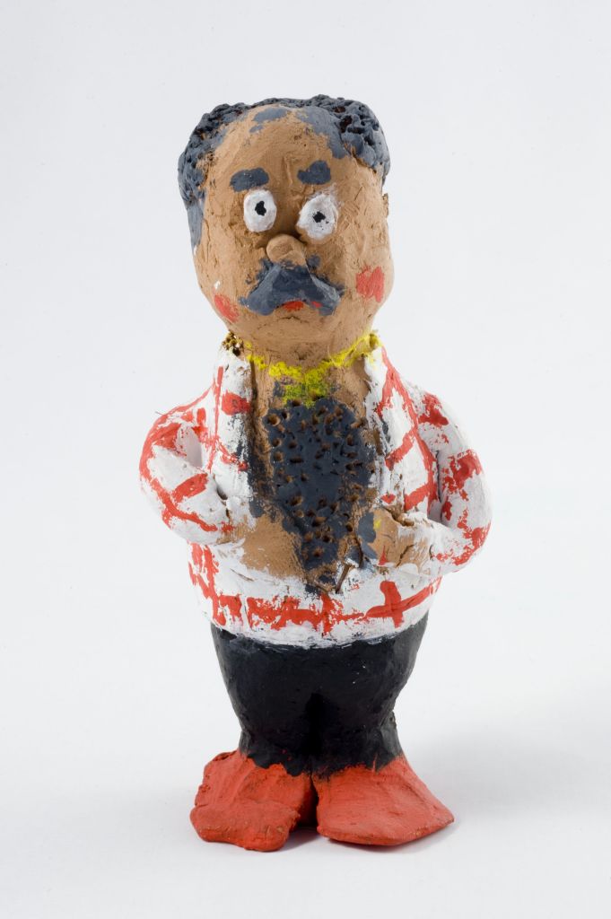 Il nonno bislacco, figura maschile (fischietto, a fessura interna, strumenti musicali) di Traiani Francesco - scuola (1999)