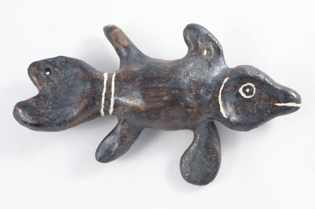 pesce (fischietto, a fessura interna, strumenti musicali) - laboratorio (1989 post - 2015 ante)