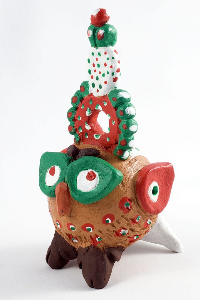 La contessa di Castiglione ovvero la civetta patriota, civetta (fischietto, a fessura interna, strumenti musicali) di Moresca Giuseppe - laboratorio (2010)