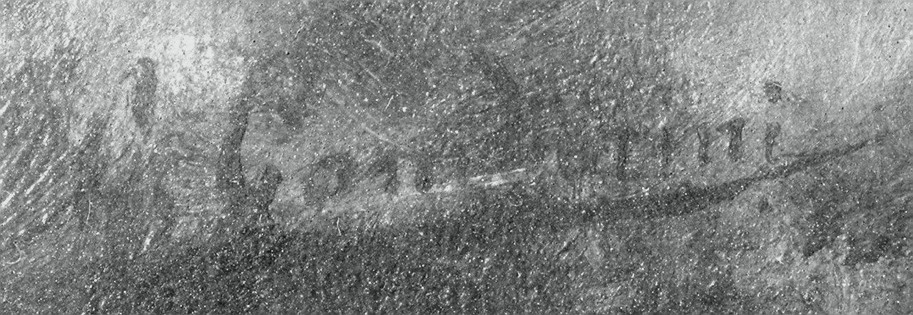 figura femminile (dipinto) di Gamberini Giovacchino (fine sec. XIX)