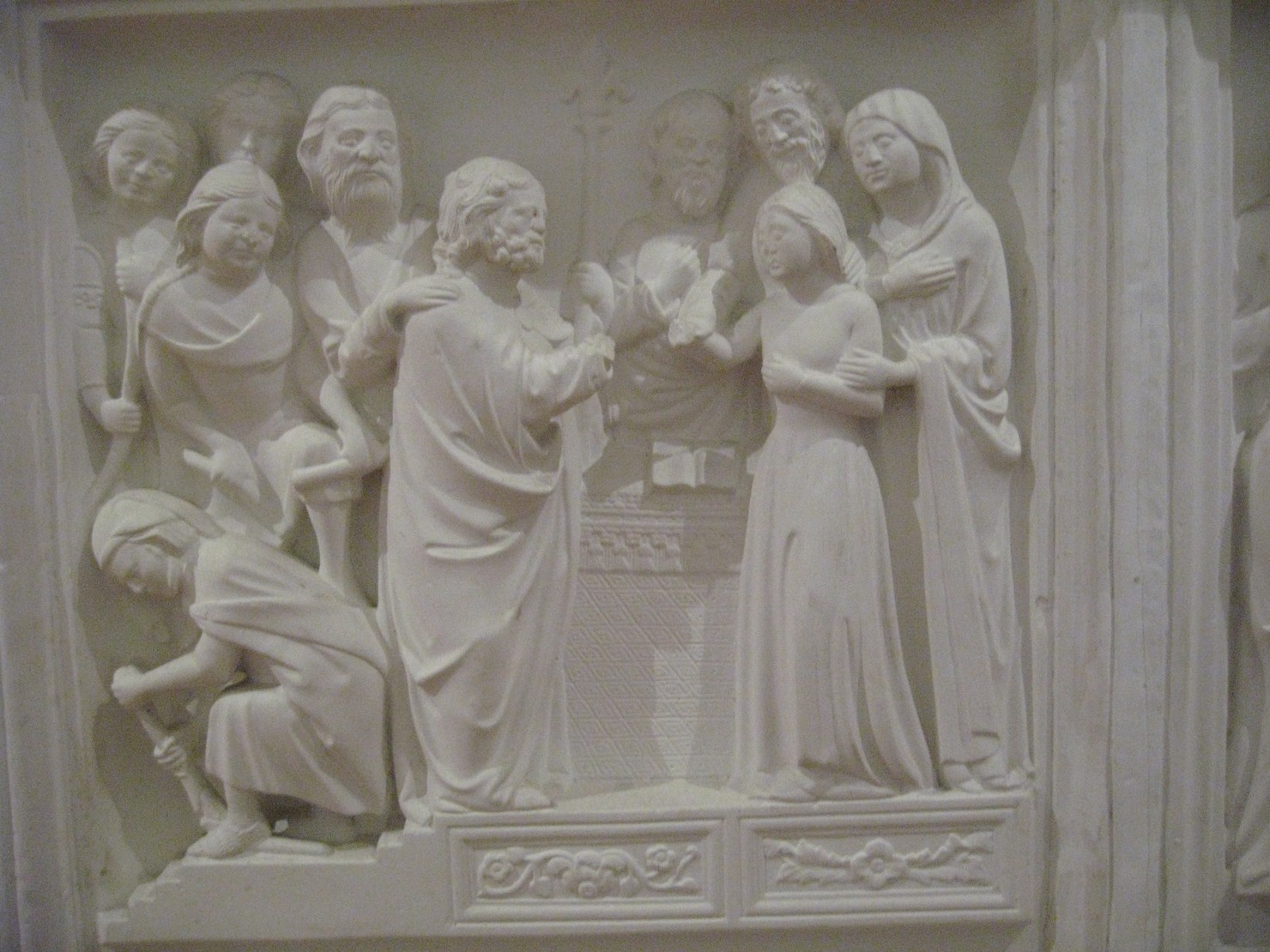 Sposalizio di Maria Vergine (calco) di Campi Carlo (attribuito) (inizio sec. XX)
