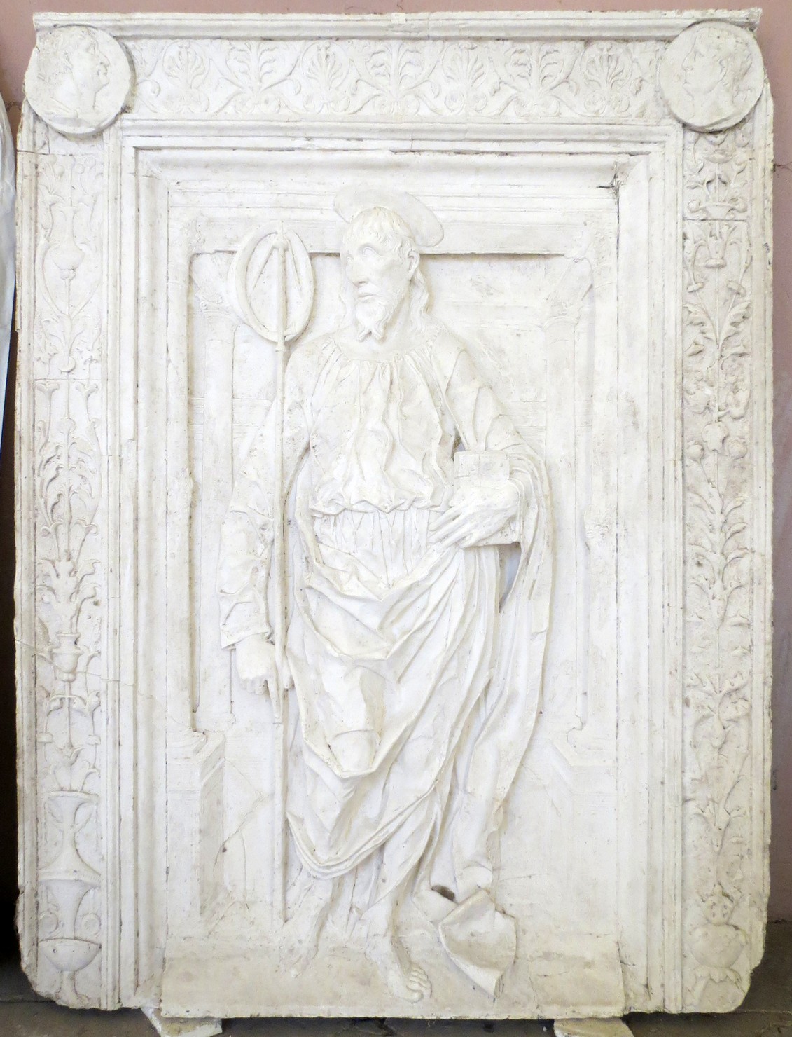 Salomone (o San Giuseppe) (calco) di Campi Carlo (attribuito) (fine/ inizio secc. XIX/ XX)