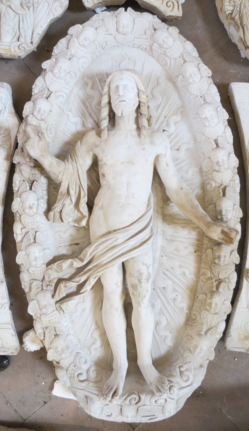 Cristo nella mandorla (calco) di Pierotti Pietro (sec. XIX)