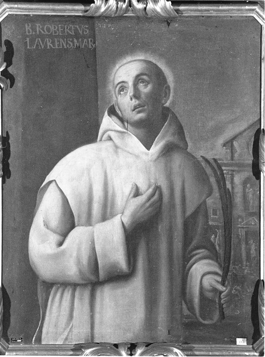 B. Roberto Lawrence (dipinto, opera isolata) di Vermiglio Giuseppe (bottega) (metà sec. XVII)