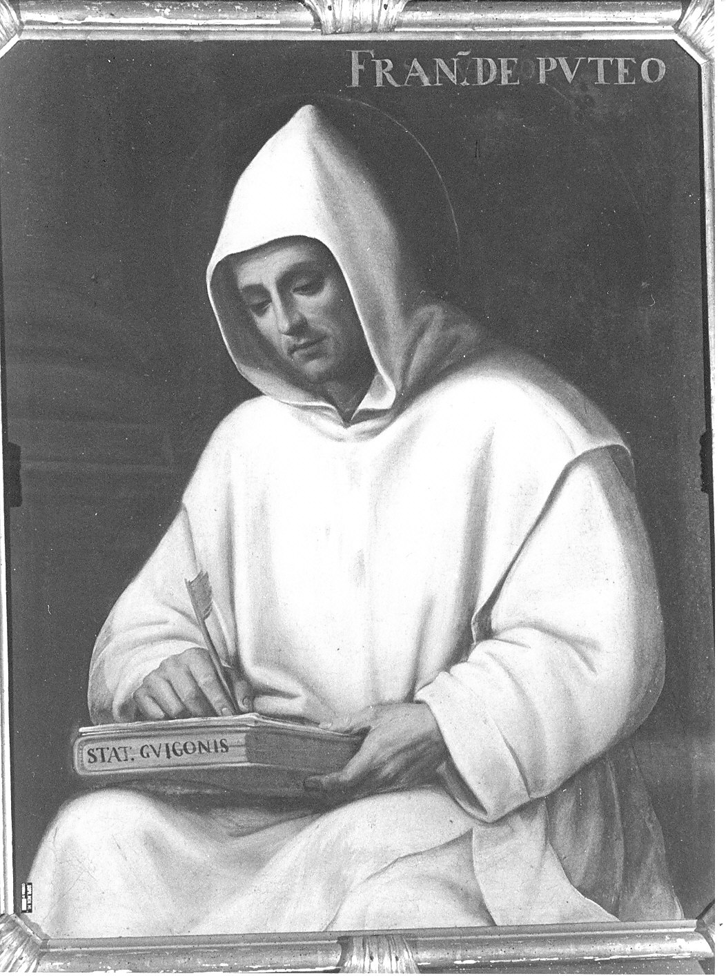 Francesco Du Puy, certosino (dipinto, opera isolata) di Vermiglio Giuseppe (bottega) (prima metà sec. XVII)