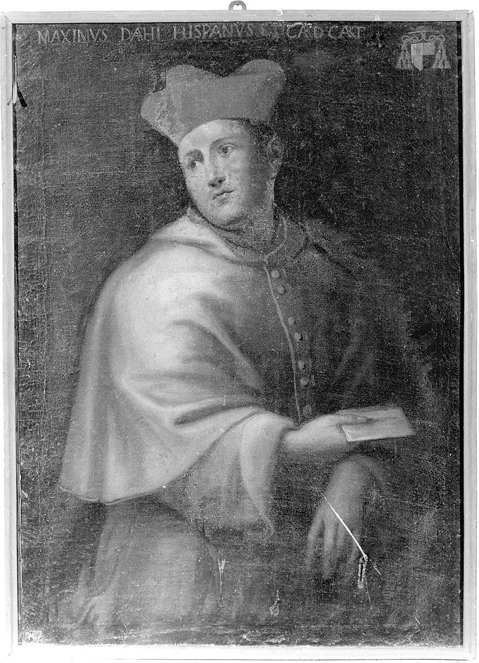 cardinale Eximinus Daha (dipinto, opera isolata) - ambito lombardo (seconda metà sec. XVII)