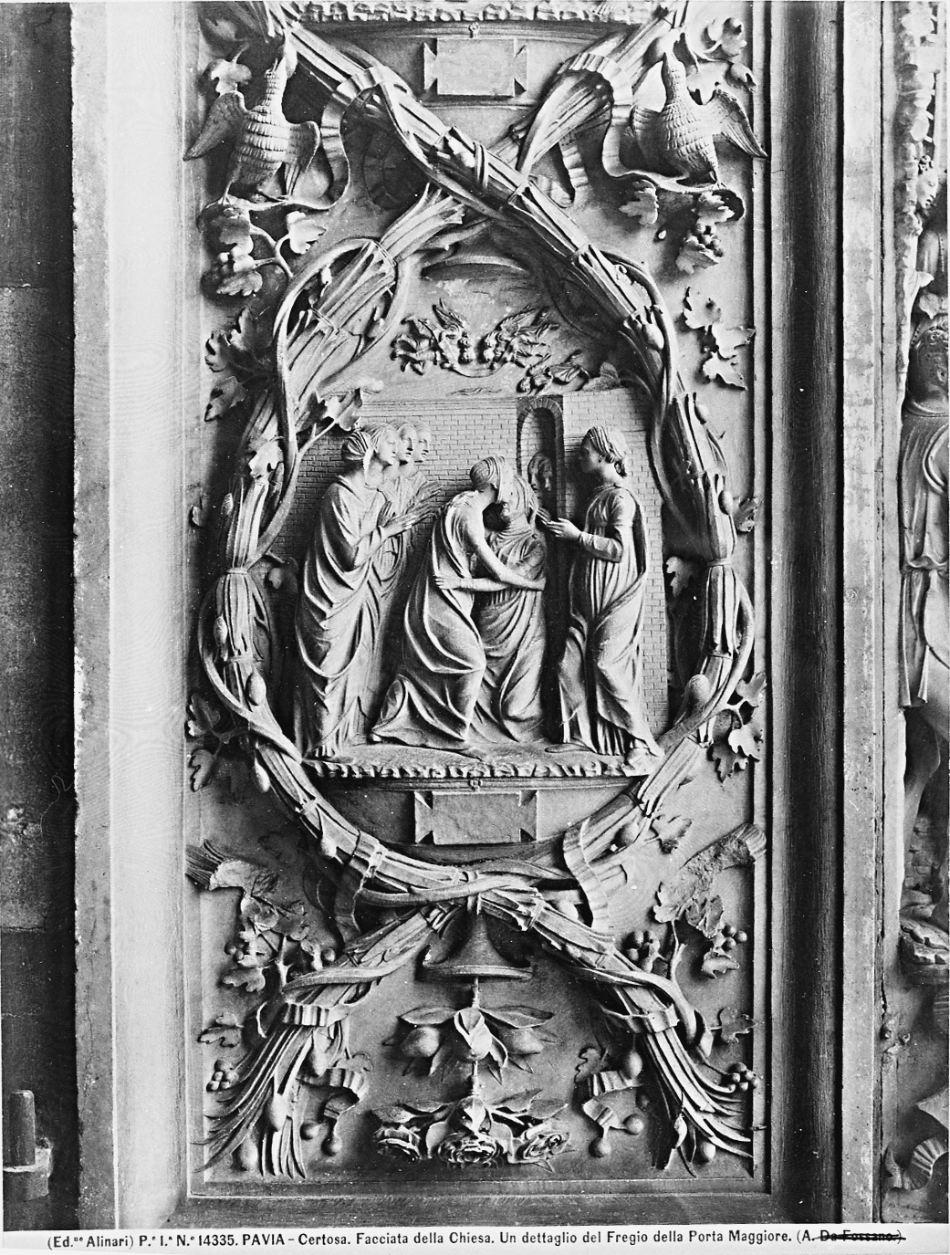 portale di Briosco Benedetto detto Benedetto Pavese, Amadeo Giovanni Antonio, Giovan Battista da Sesto (attribuito), Giovan Stefano da Sesto (attribuito), Della Porta Antonio detto Tamagnino (attribuito) (fine/ inizio secc. XV/ XVI)