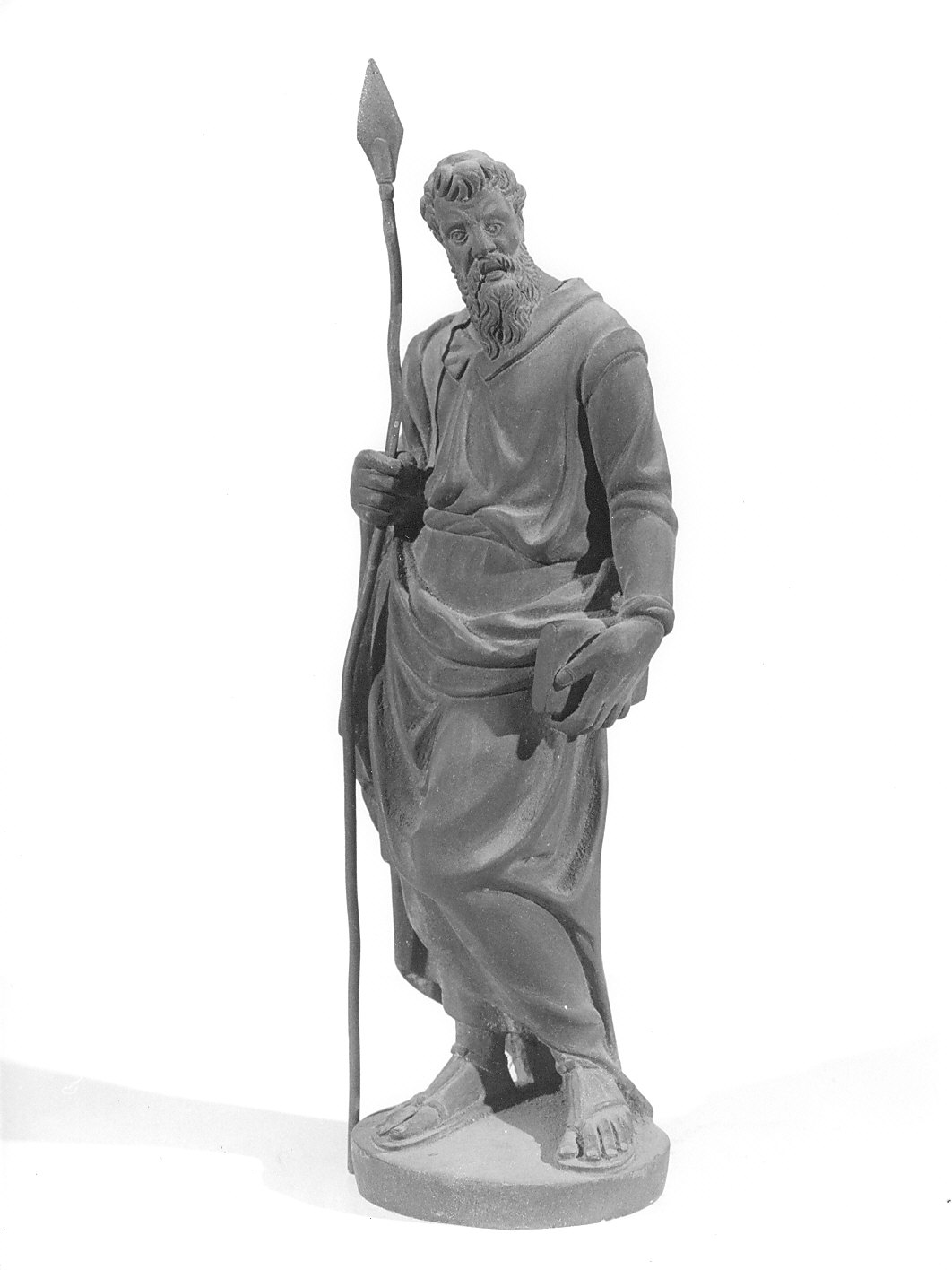 santo (statua, elemento d'insieme) di Marini Angelo (inizio sec. XVI, sec. XVII)