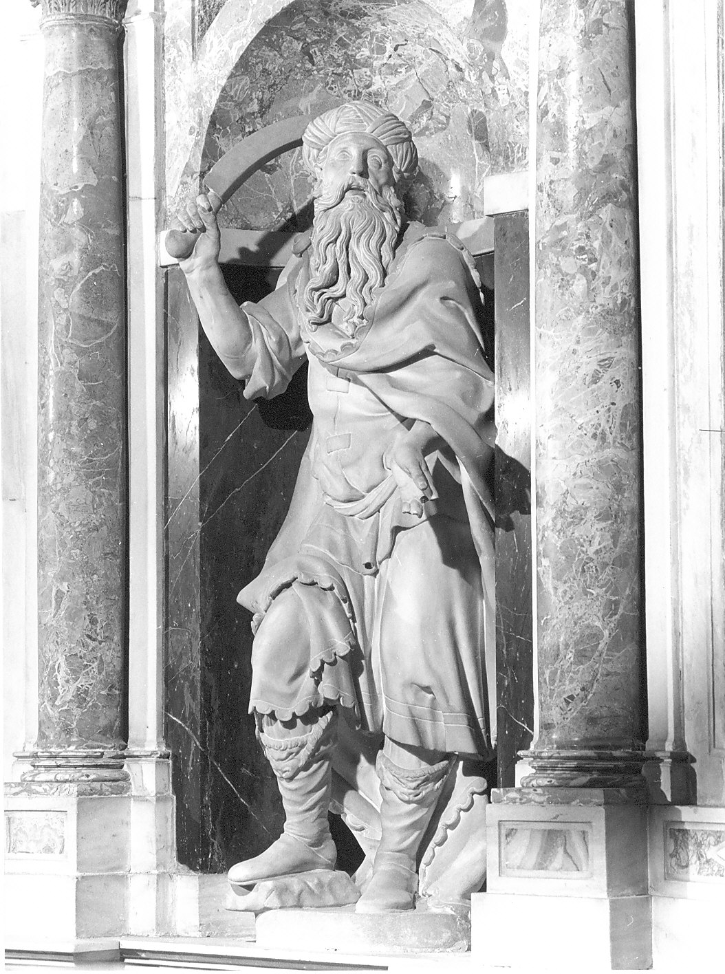 Abramo (statua, opera isolata) di Orsolino Tommaso (attribuito) (sec. XVII)