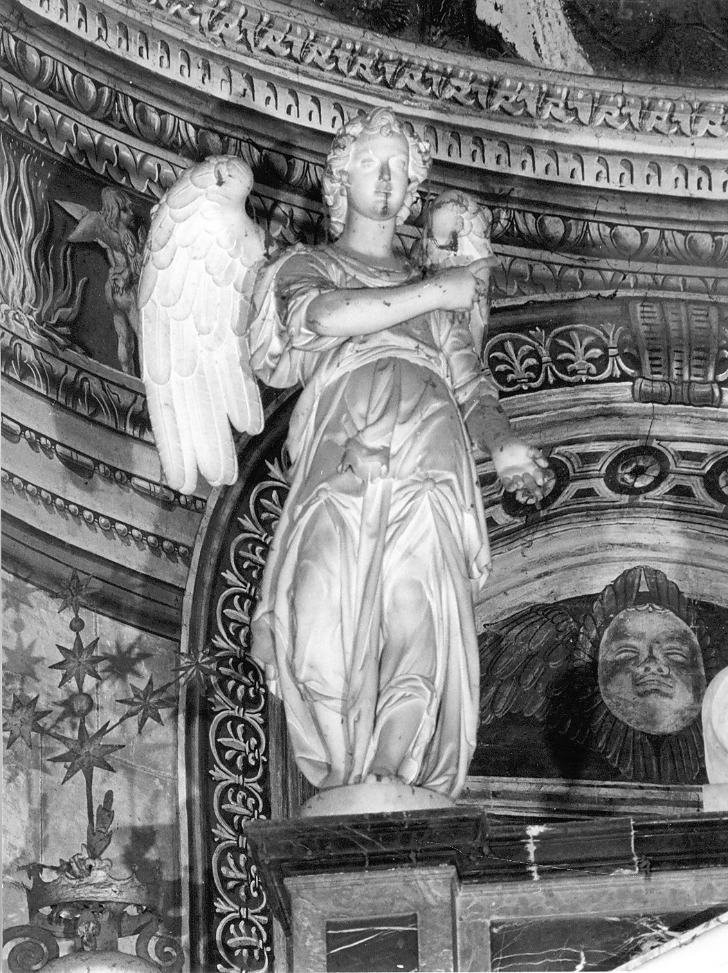 angelo (statua, elemento d'insieme) di Orsolino Tommaso (prima metà sec. XVII)