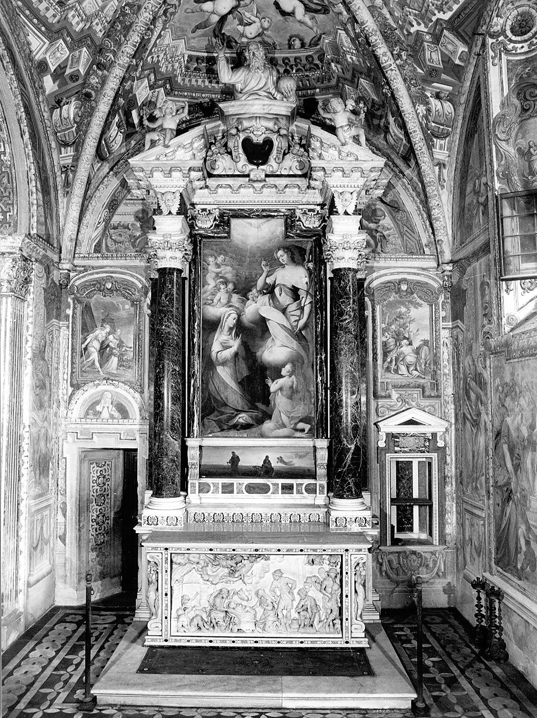 altare, complesso decorativo di Orsolino Tommaso (bottega) - bottega lombarda (sec. XVII)