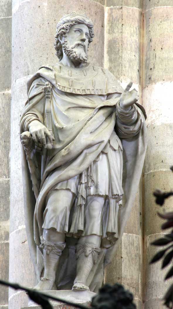 profeta (statua) di Orsolino Tommaso (secondo quarto sec. XVII)