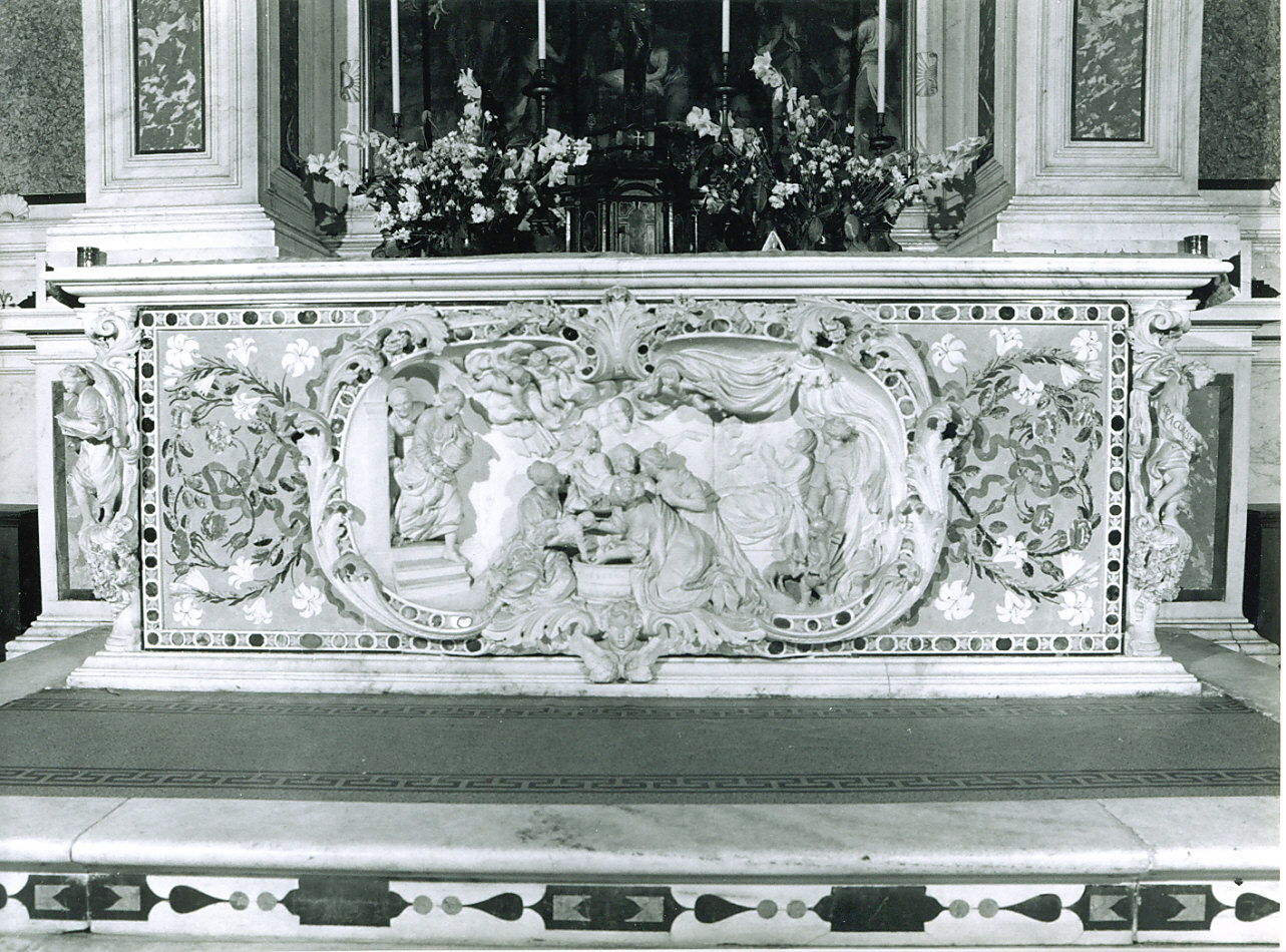 paliotto, complesso decorativo di Sacchi Carlo Battista (attribuito) (seconda metà sec. XVII)