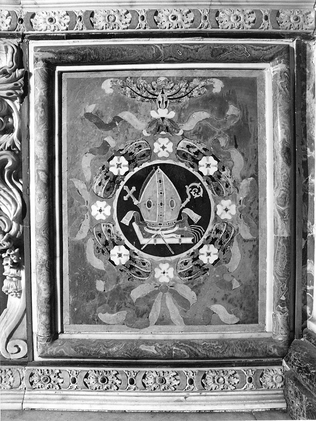 formella, elemento d'insieme di Sacco Carlo (attribuito) (sec. XVII)