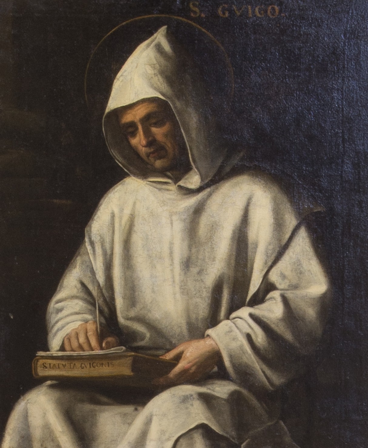 San Guigo I (dipinto, opera isolata) di Vermiglio Giuseppe (bottega) (prima metà sec. XVII)