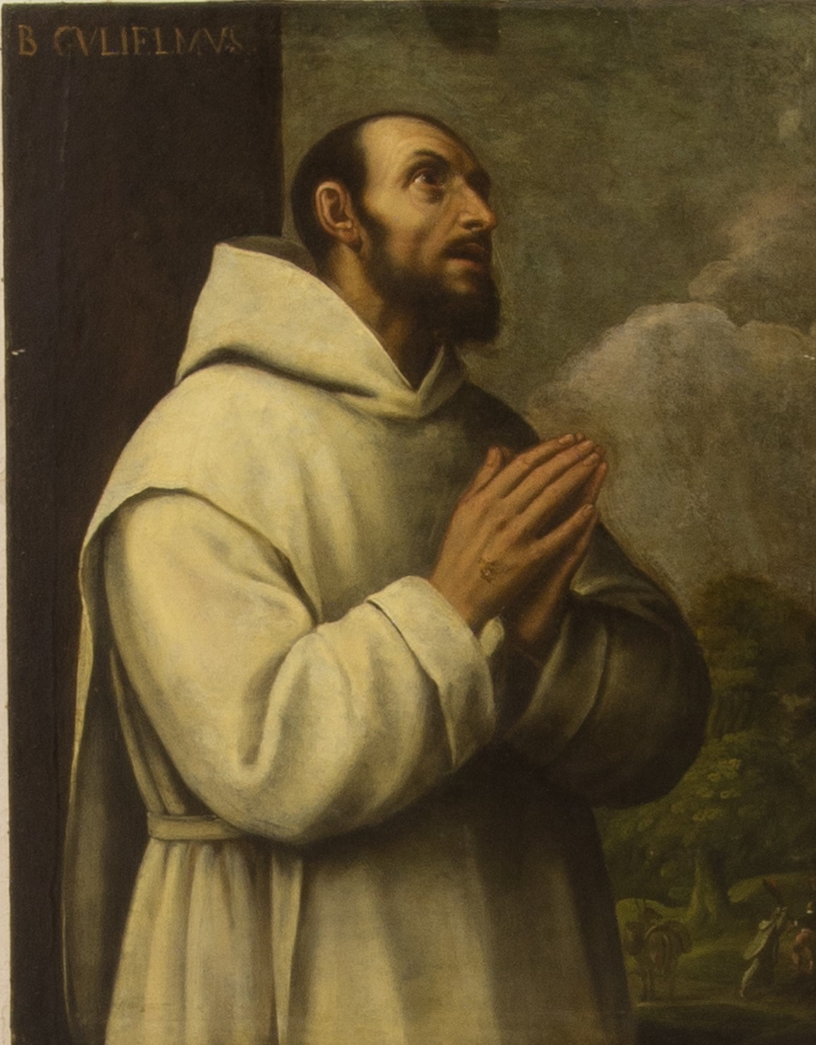 beato Guglielmo di Fenoglio (dipinto, opera isolata) di Vermiglio Giuseppe (bottega) (prima metà sec. XVII)