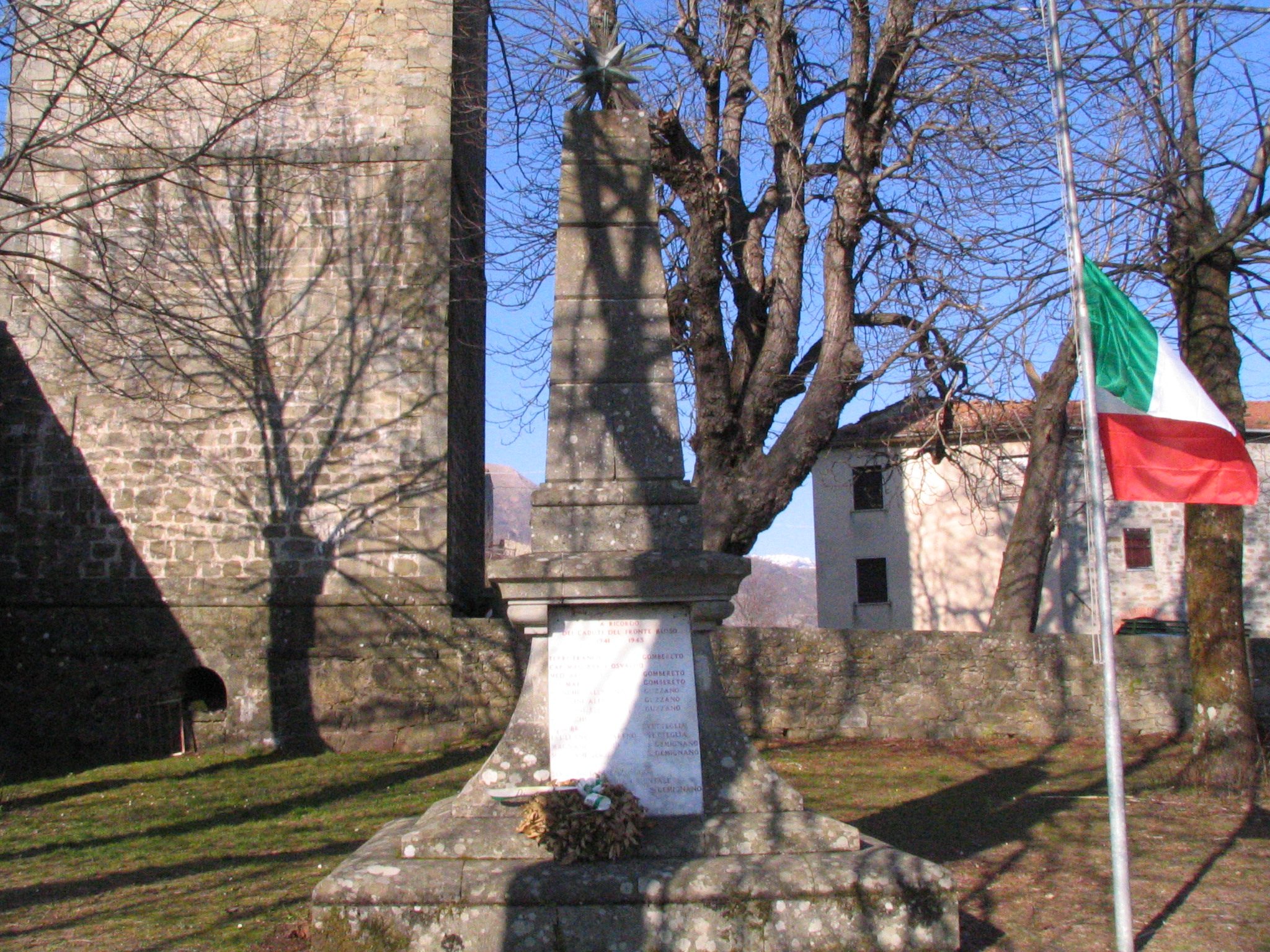 monumento ai caduti - ad obelisco - ambito toscano (primo quarto sec. XX)