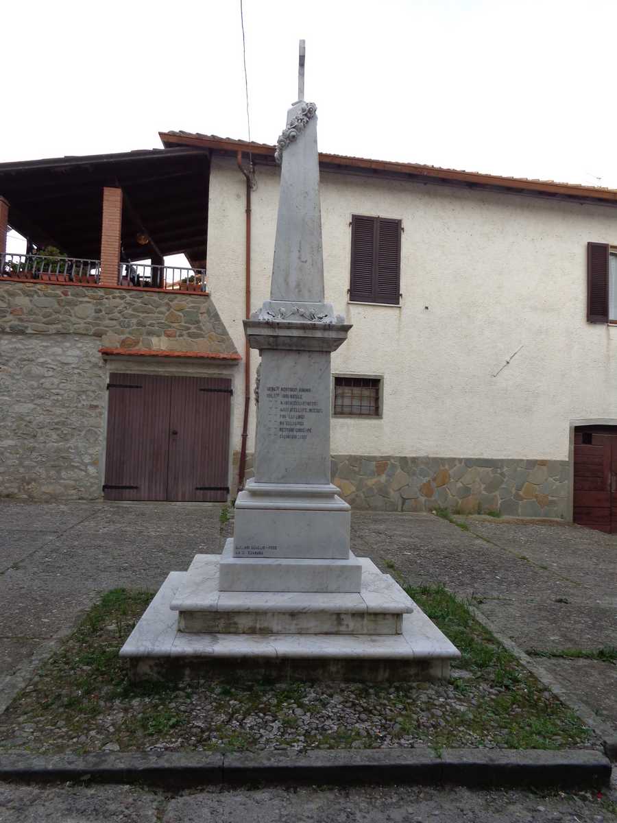monumento ai caduti - ad obelisco di Galloni Aurelio (Sec. XX)