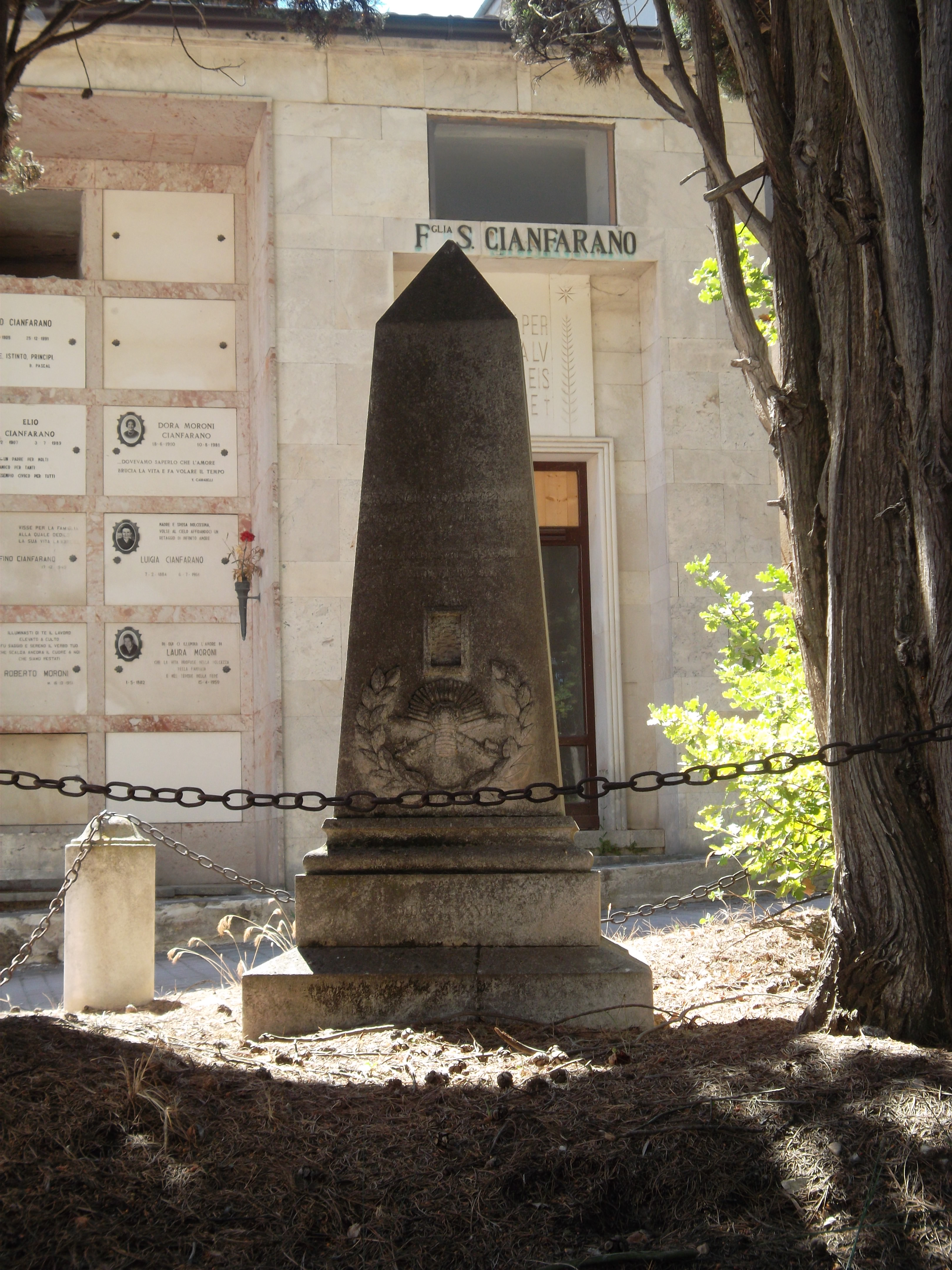 soggetto assente (tomba) - ambito abruzzese (XX)