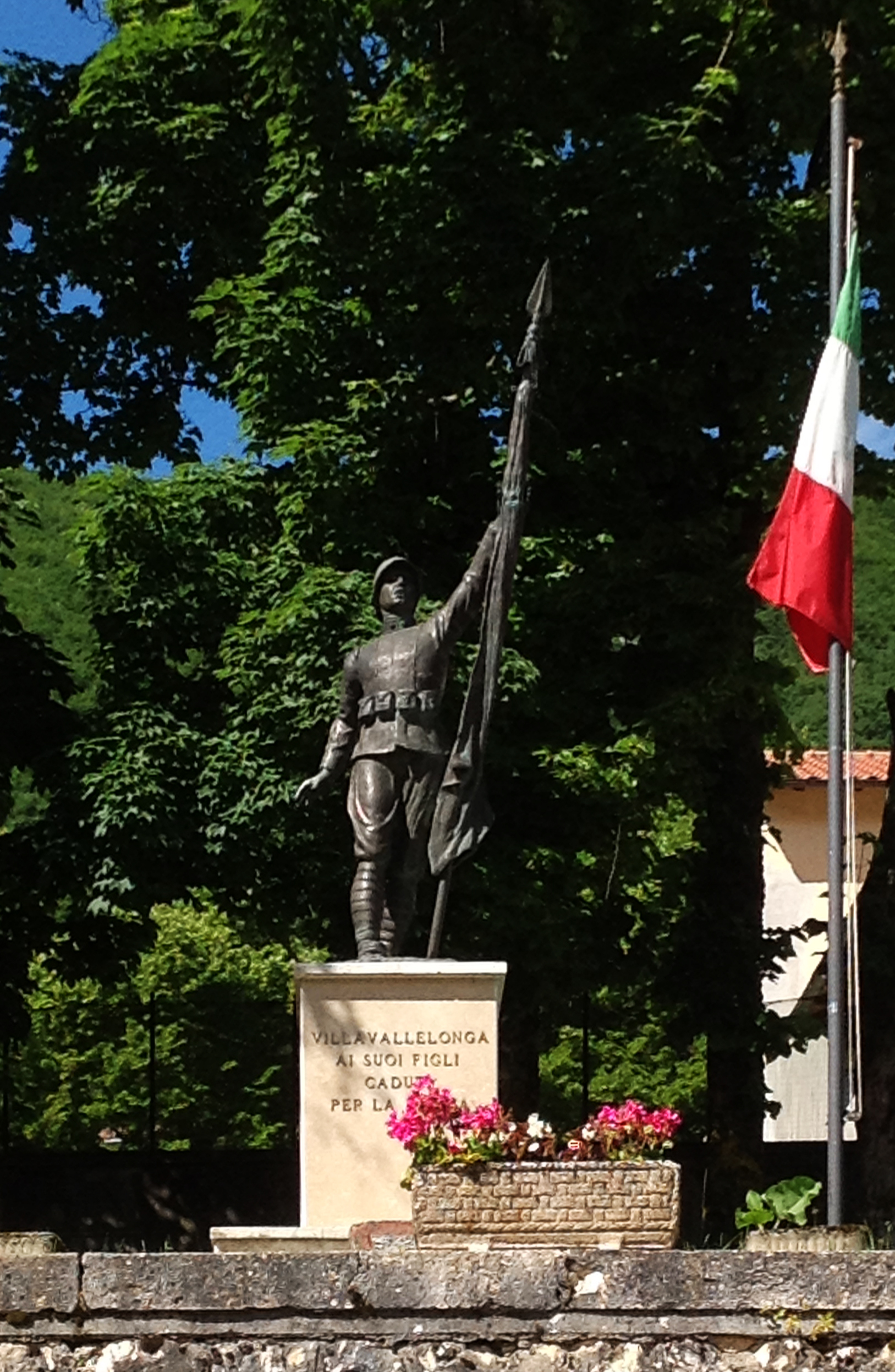 monumento ai caduti - a cippo - ambito napoletano (ultimo quarto XX)