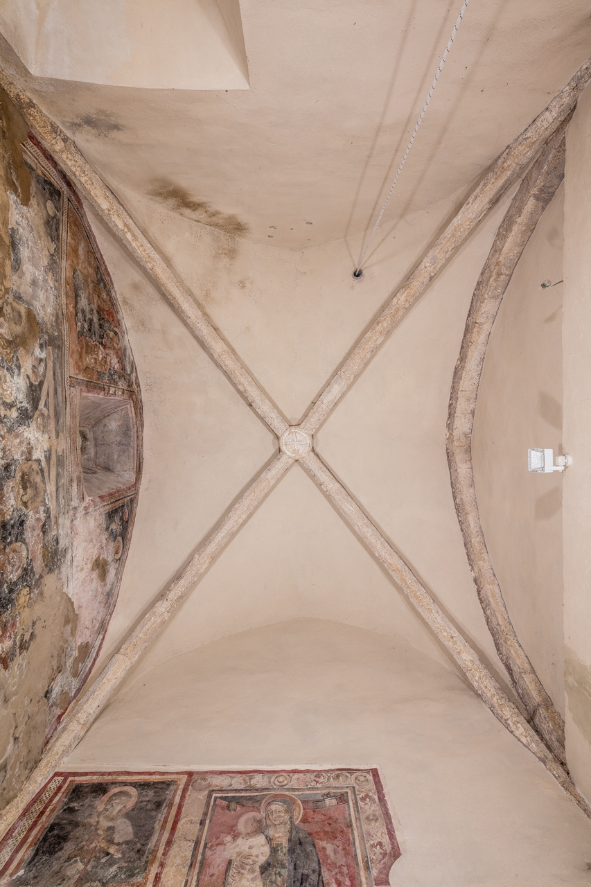 chiave di volta - ambito laziale (ultimo quarto XIV)