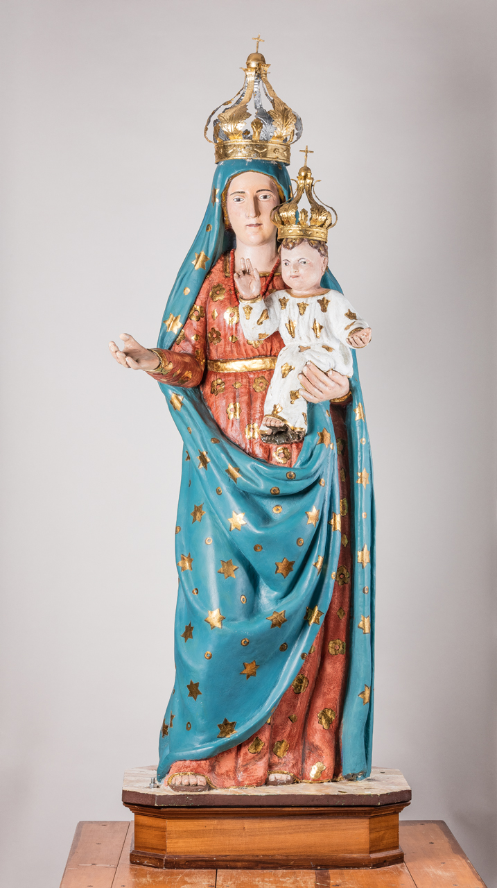 Madonna con Bambino (statua) - produzione laziale (XVII)