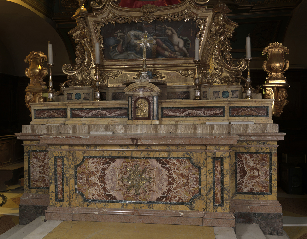 altare maggiore - ambito laziale (XVIII)