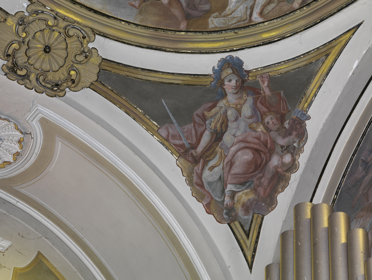 allegoria della Giustizia (dipinto) - ambito laziale (seconda metà XVIII)