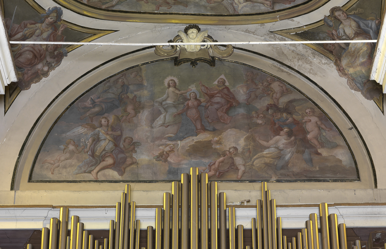 incoronazione di Maria Vergine (dipinto) - ambito laziale (seconda metà XVIII)