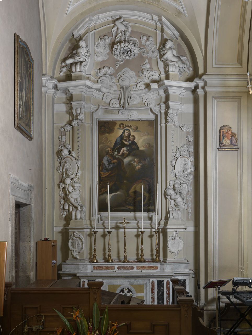 mostra d'altare - ambito Italia centro-meridionale (XVIII)