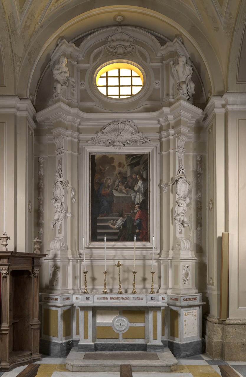 mostra d'altare - ambito Italia centro-meridionale (XVIII)