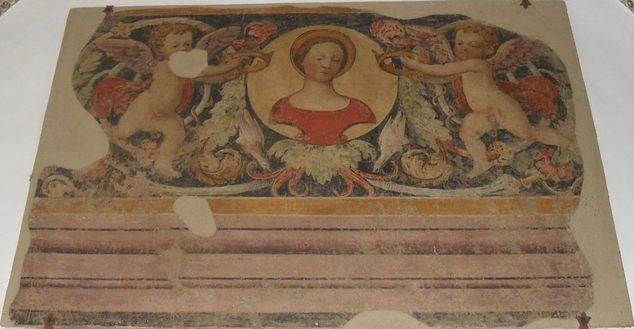 dipinto, frammento di Tamagni Vincenzo (attribuito) (primo quarto sec. XVI)