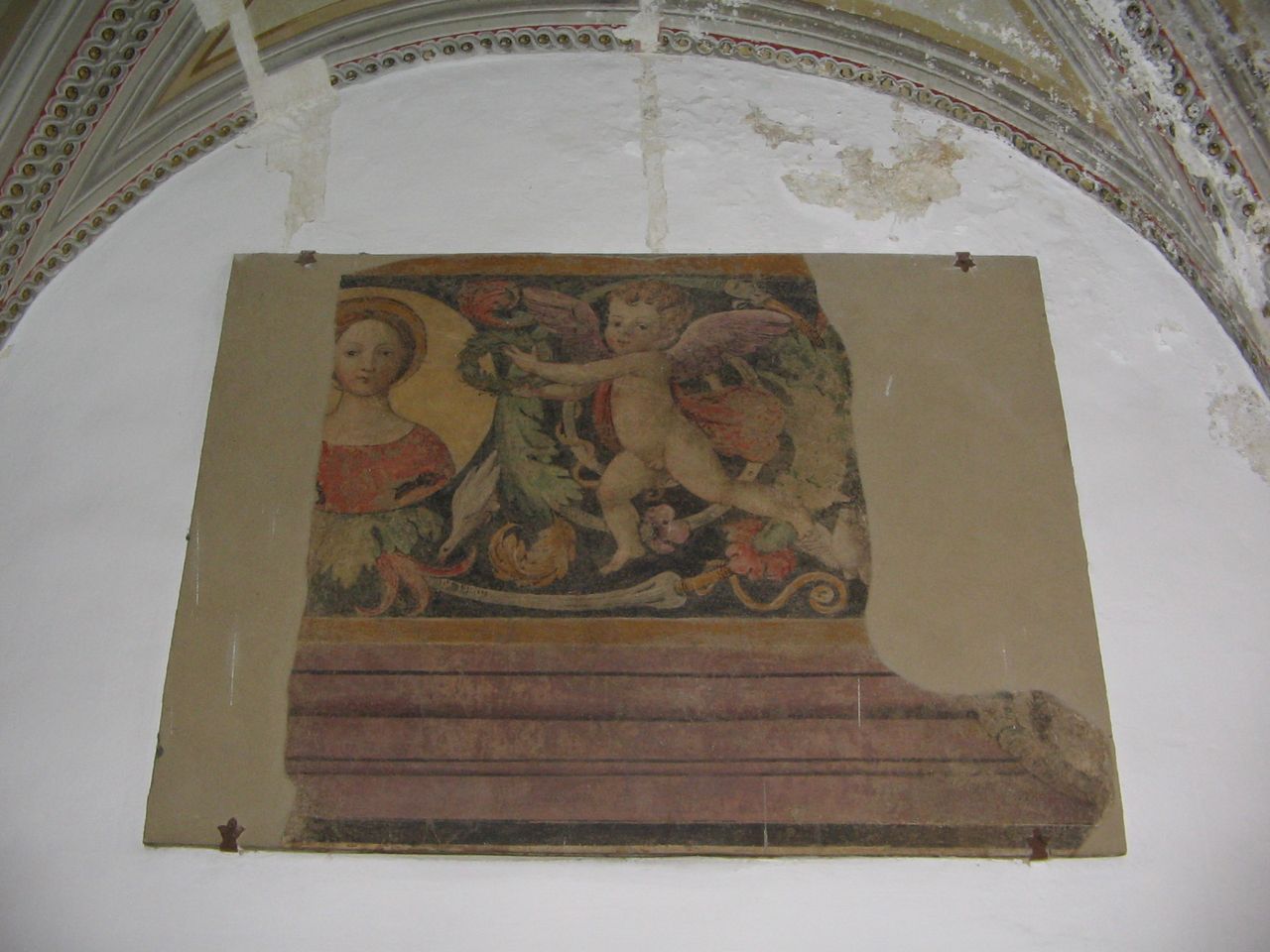 dipinto, frammento di Tamagni Vincenzo (attribuito) (primo quarto sec. XVI)