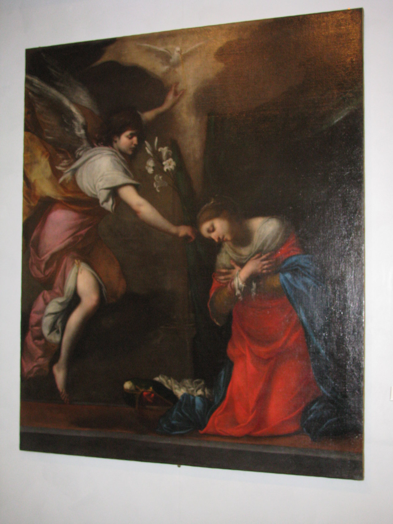 Annunciazione (dipinto) di Furini Francesco (sec. XVII)