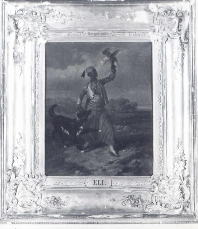 Eli, ritratto d'uomo (dipinto) di Geiger Peter Johan Nepomuk - ambito austro-ungarico (terzo quarto sec. XIX)